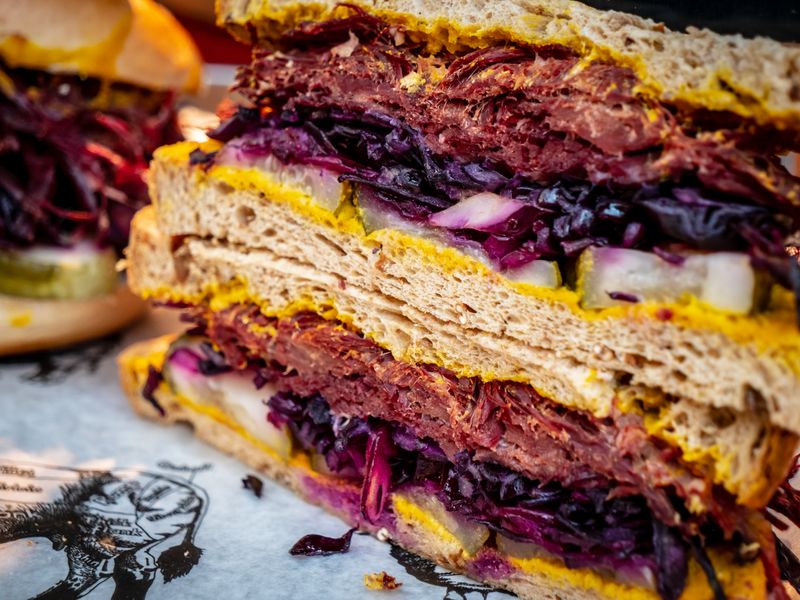 Zupas signature grilled burger sandwich